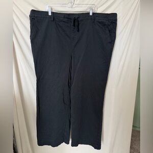 Torrid Women's Wide Leg Ankle Crop Pants